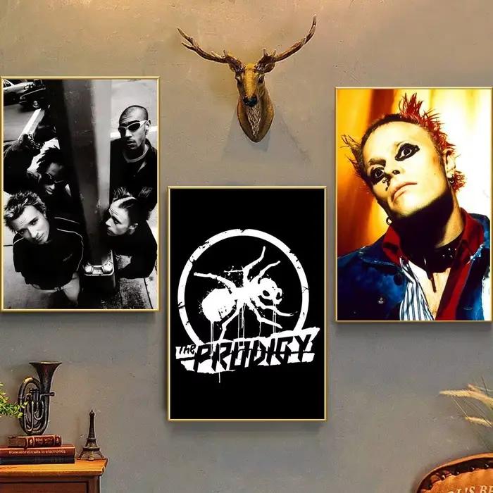 Affiche artistique du groupe P-Prodigy avec impressions