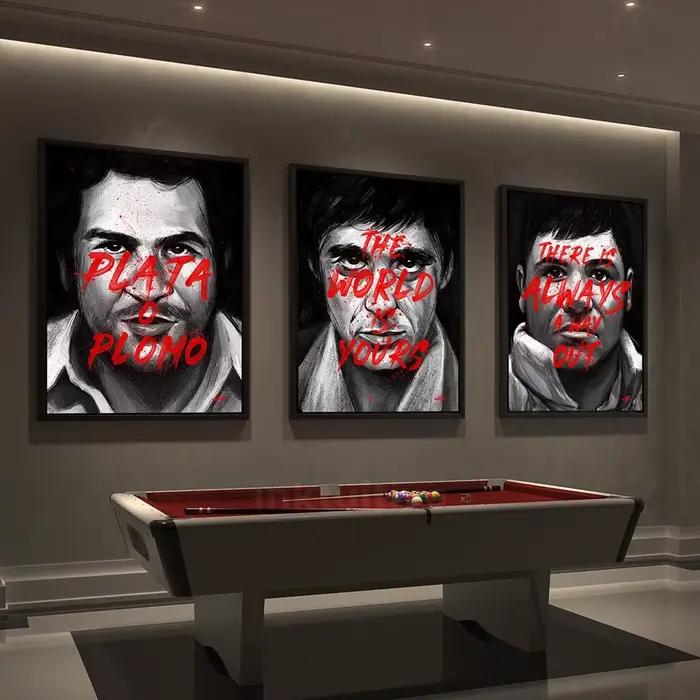 Peinture sur toile El Chapo