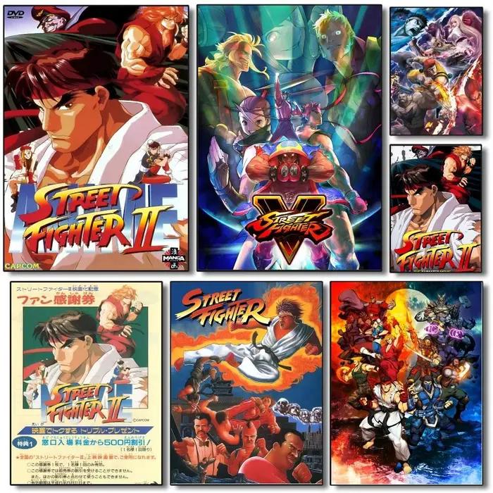 Affiche de jeu vidéo Street Fighter