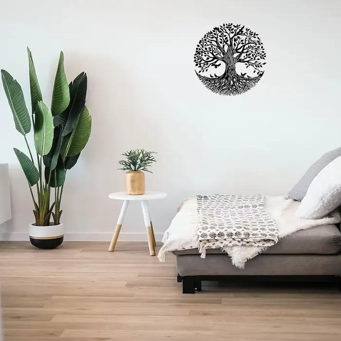 1 morceau de décoration murale arbre de vie