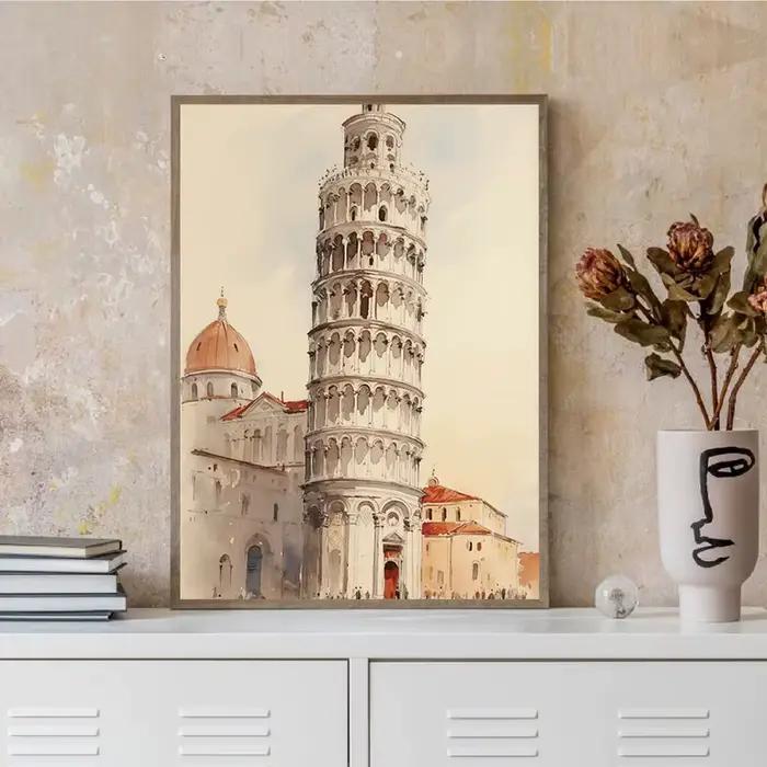 Toile imprimée de paysage urbain européen