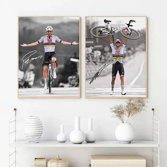 Affiches de Champion du monde de cyclisme Tadej Pogacar
