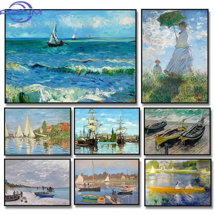 AZNM – célèbre œuvre d'art de Claude Monet