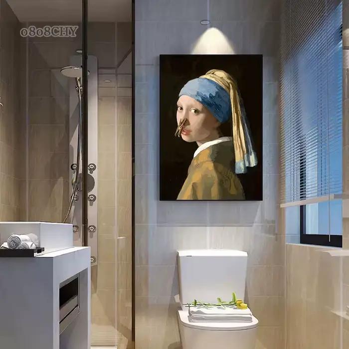 Affiches sur toile de salle de bains
