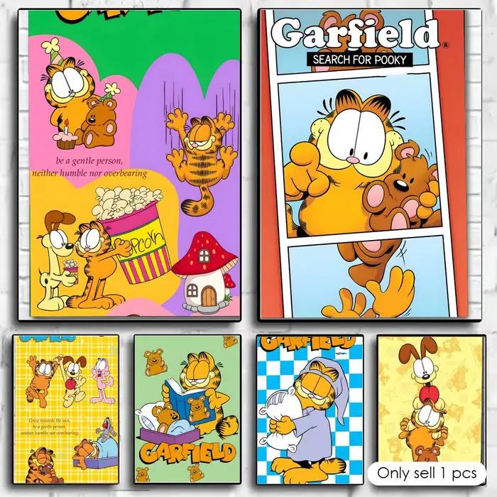 Affiche autocollante de dessin animé classique