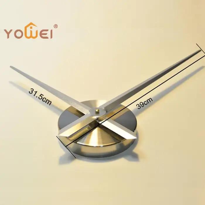 Nouvelle Grande Horloge Murale 3D Moderne pour la Décoration Intérieure
