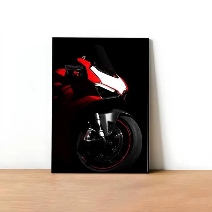 D-Ducati affiche Kraft Club Bar papier Vintage affiches mur Art peinture chambre étude autocollants