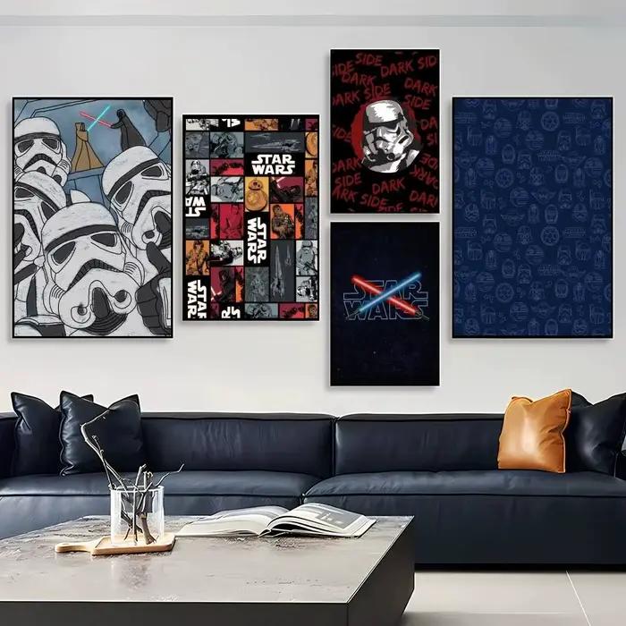 Affiche en toile « Cool Movie S-Star W-Wars-ES » pour la maison