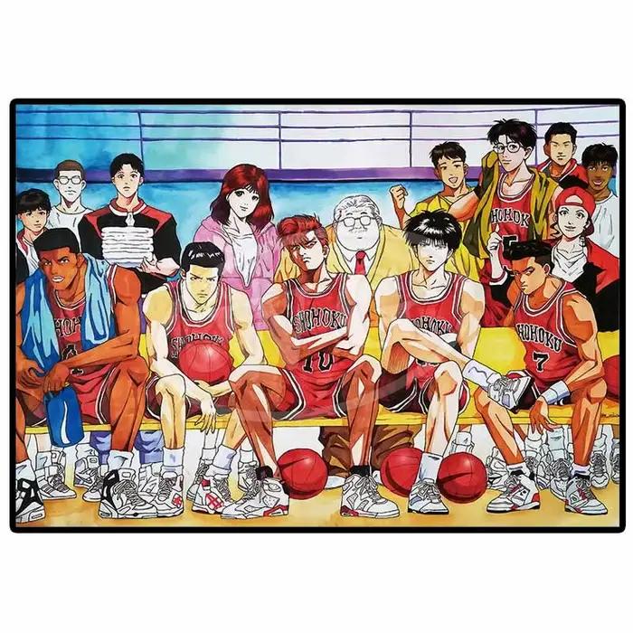 Affiche de dessin animé japonais The First Slam Dunk, peinture sur toile de sport esthétique, basket-ball, décoration murale, décor de chambre Kawaii