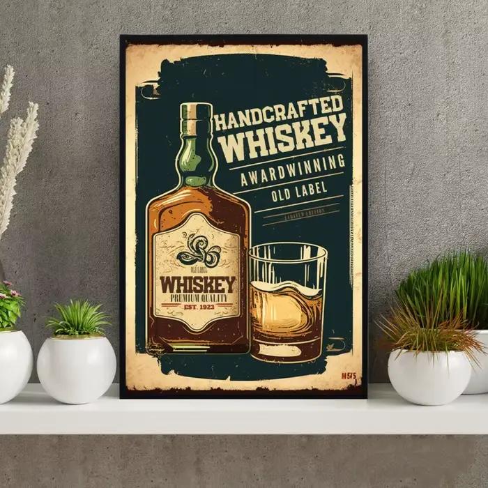 Affiche de Cocktail Rétro à Clicks