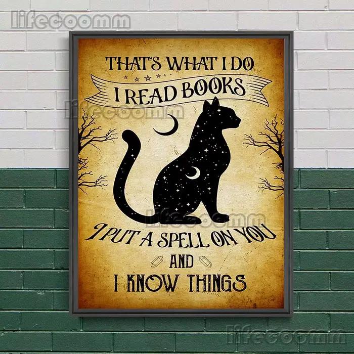 Affiche de règles de la maison de sorcière
