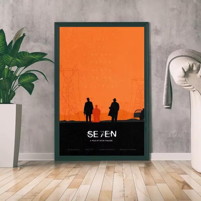 Affiche de film fantastique minimaliste