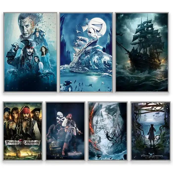 Affiche HD Pirates des Caraïbes La Malédiction de la Perle Noire
