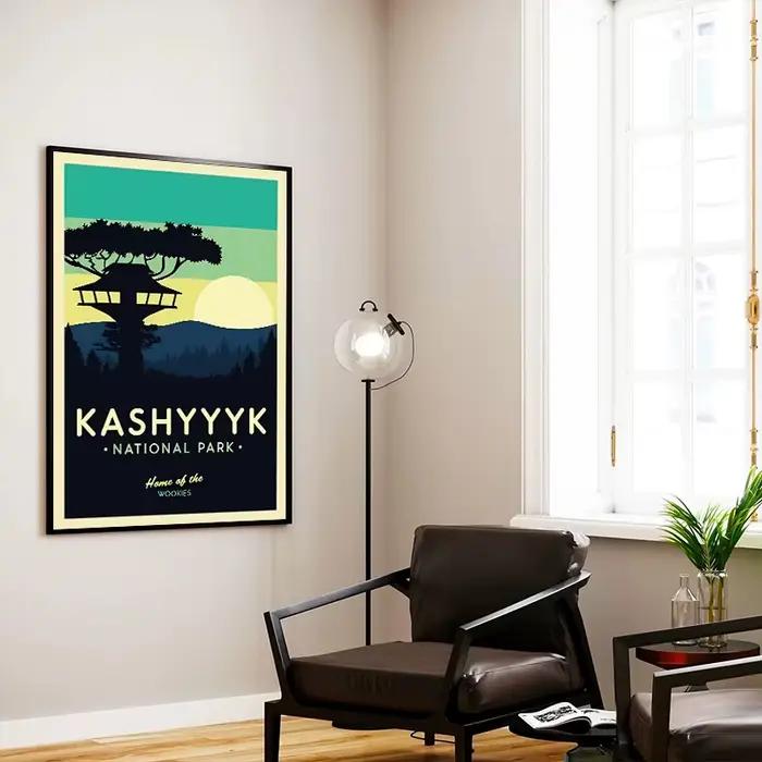 Affiches modernes de planète étoile