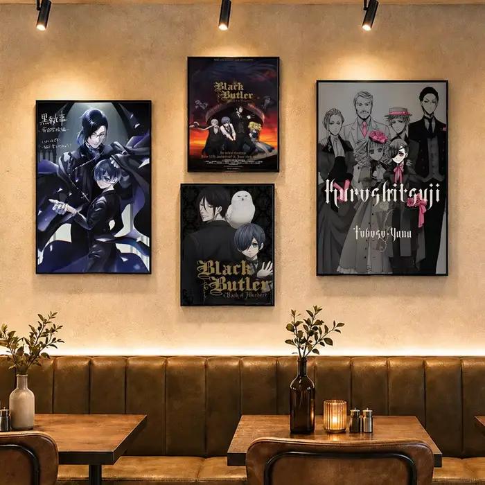 Affiche d'anime Dark Anime B-Black ButlerS