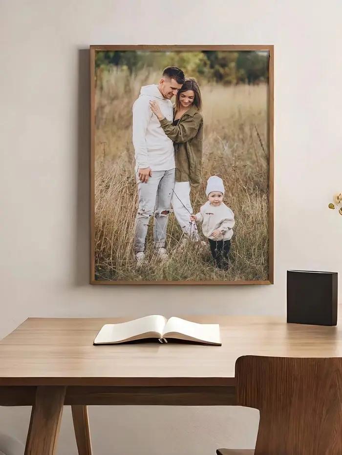 Affiche en toile personnalisable avec cadre