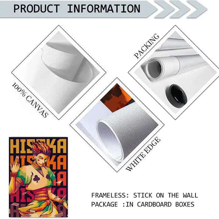 Hunter X Hunter Hisoka – peinture sur toile de calligraphie