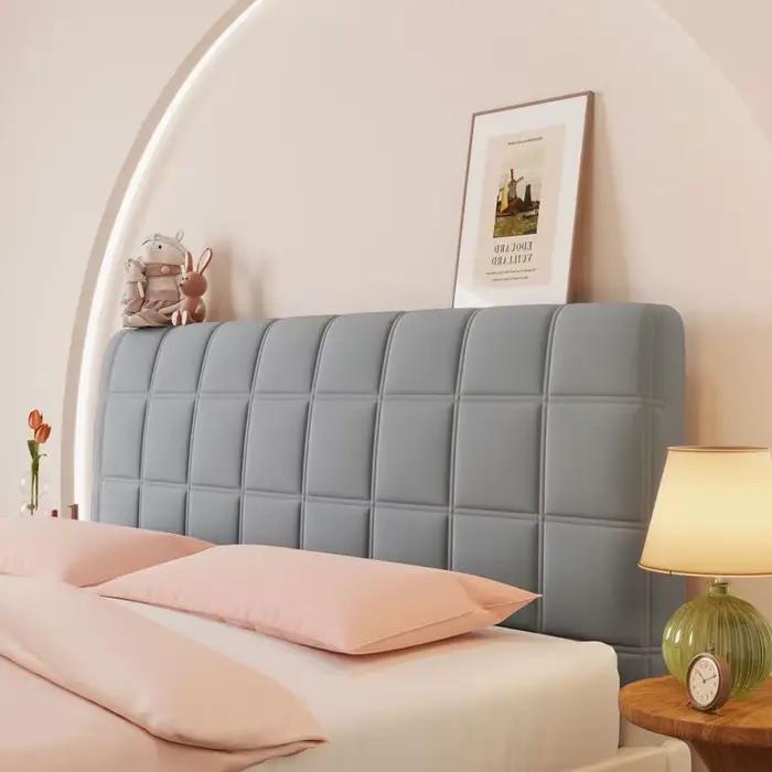 Housse de protection universelle en velours pour tête de lit
