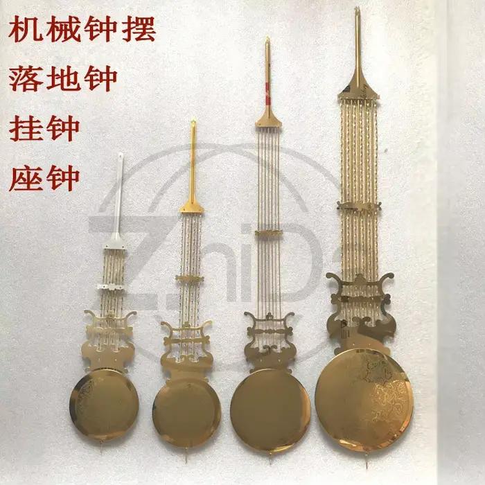 Pendule de 6 pouces de long pour horloges mécaniques vintage - Accessoire pour grand horloge de sol