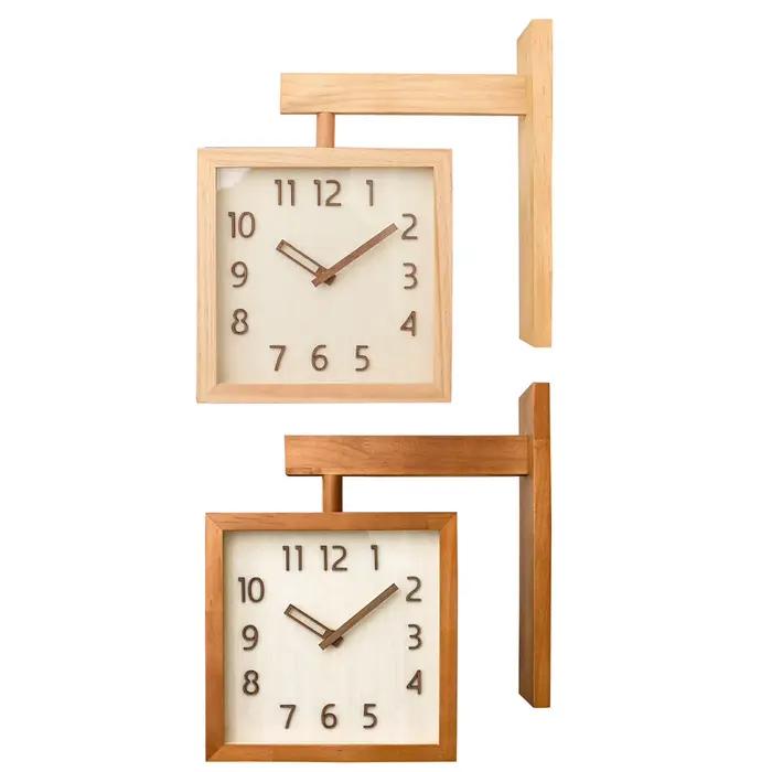 Horloge d'angle Double face