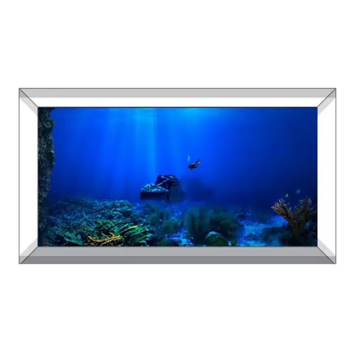 Peinture décorative de fond de plantes précieuses de poisson