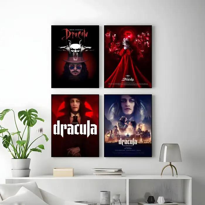 Film Dracula A Love Tale Poster HD Art mural auto-adhésif imperméable – Utilisation multi-scènes