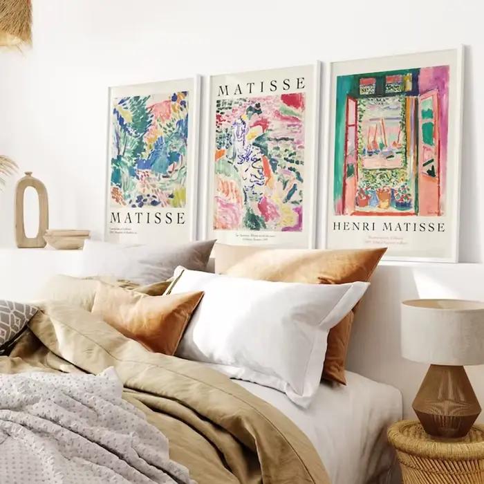 Matisse – ensemble de 3 affiches imprimées