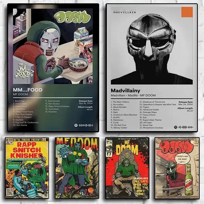 Poster Album de Bande Dessinée Doom