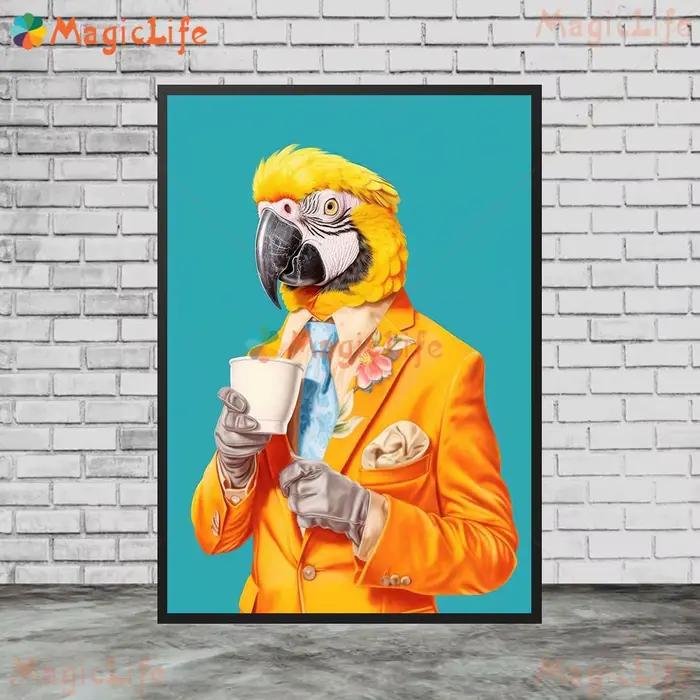 Peinture sur toile nordique pour salon