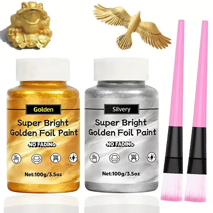 Peinture métallique dorée de haute qualité
