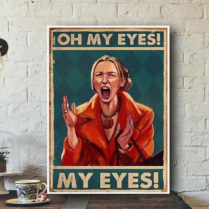 Phoebe Buffay "Oh My Eyes" drôle classique émission de télévision amis affiche toile peinture mur Art photos pour salon décor à la maison