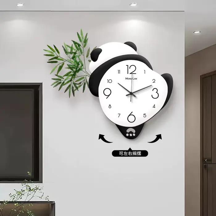 Animal Kawaii horloge murale Unique salon pendule mignon