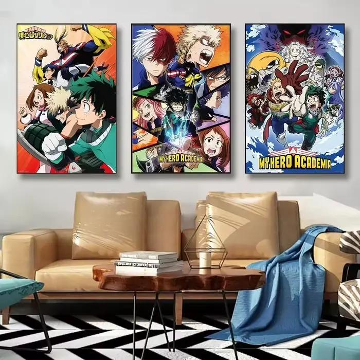 Affiche de Dessin Animé Japonais My ForeAcademia