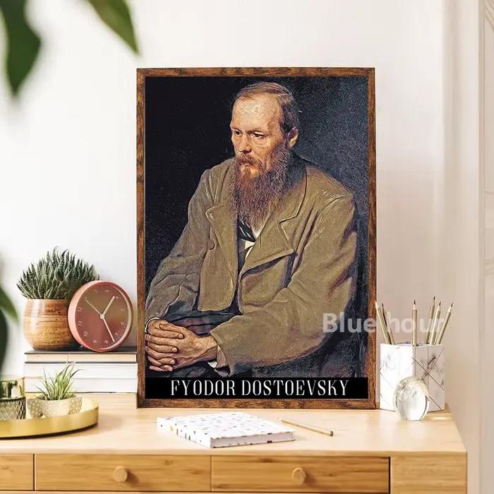 Peinture à l'huile de portrait russe sur toile