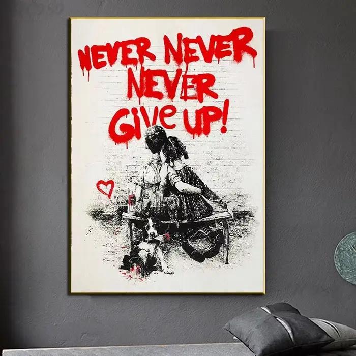 Banksy Graffiti Wall Art