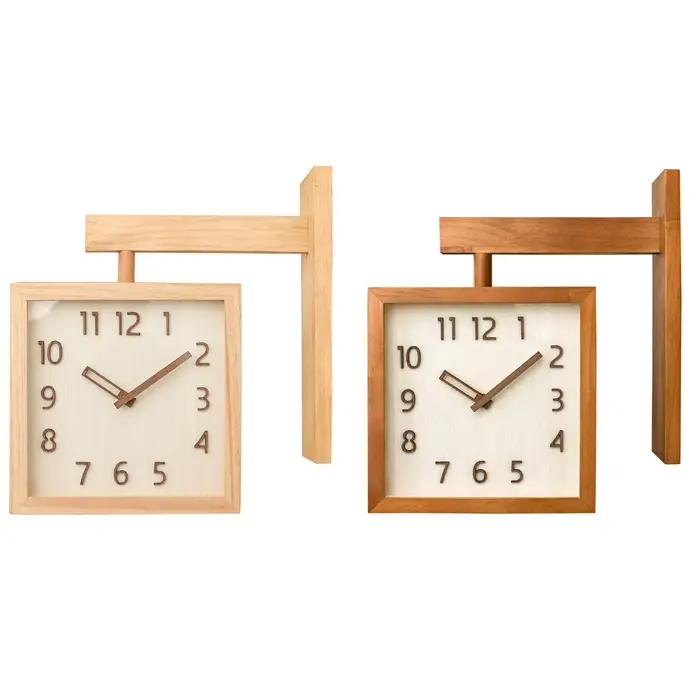 Horloge d'angle Double face