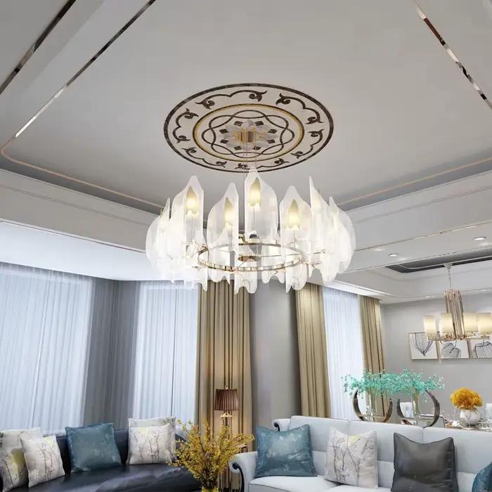 Autocollants décoratifs créatifs pour plafond et parquet