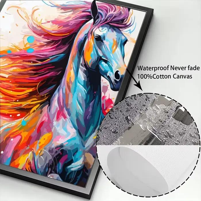 Peintures sur toile d'animaux aquarelle