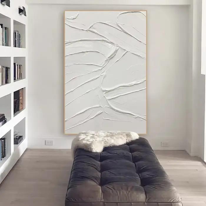 Customisation murale moderne sur toile optique