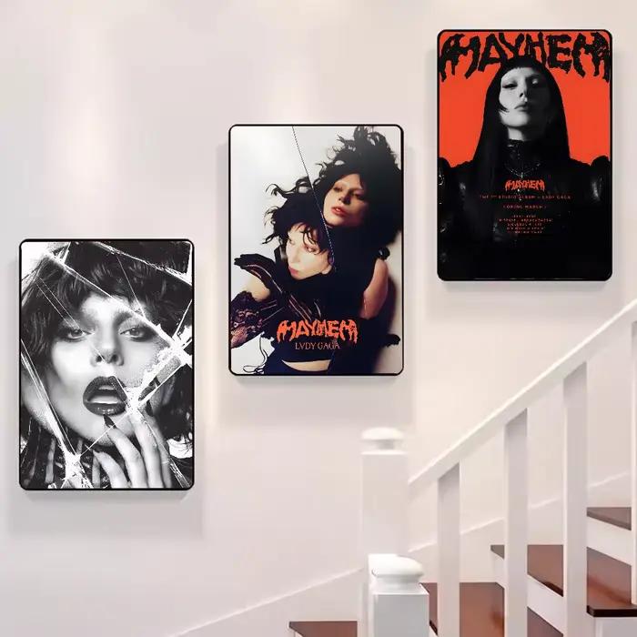 Affiche de chanteur l-lady Gaga Mayhem