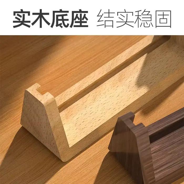 Cadres photo rustiques en bois avec base
