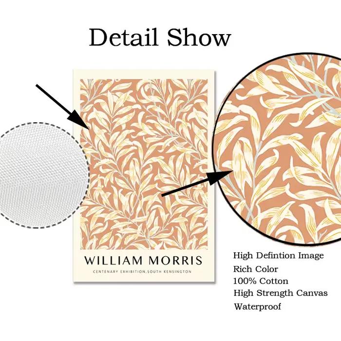 William Morris le musée exposition d'art mur Art toile peinture affiches et imprimés nordiques images murales pour décor de salon