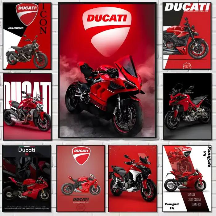 Affiche de moto COOL DUCATI
