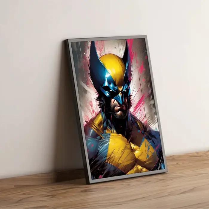 Affiche d'art de film Marvel