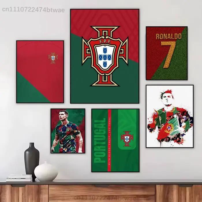 Affiche murale classique du Portugal POR 2026 WC