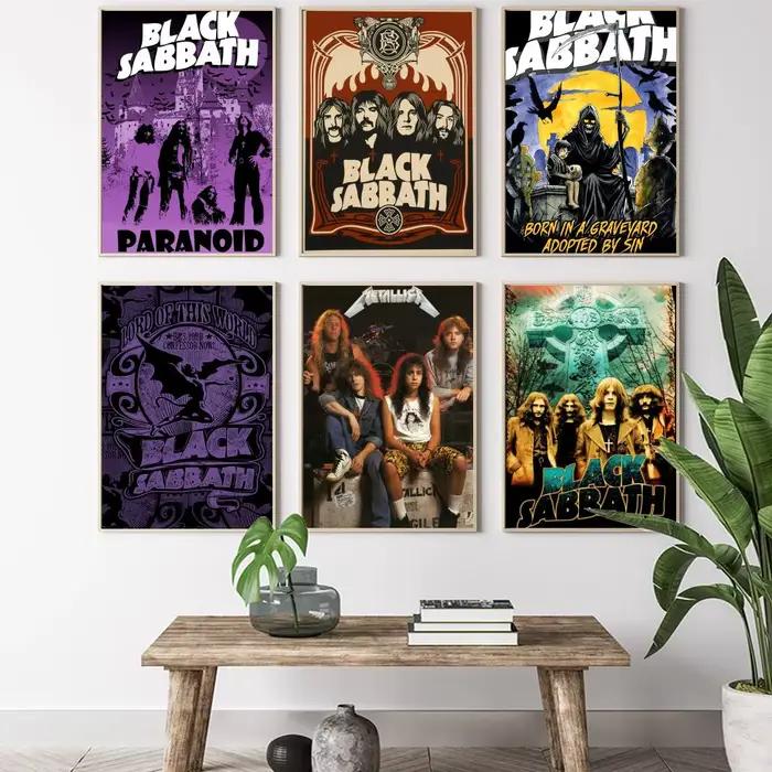 Affiche HD de la groupe B-Black S-Sabbaths