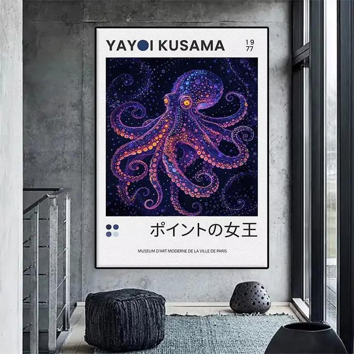 Affiche sur toile Yayoi Kusama