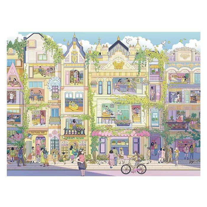 Autocollants 3D grand format imperméables pour scène de rue