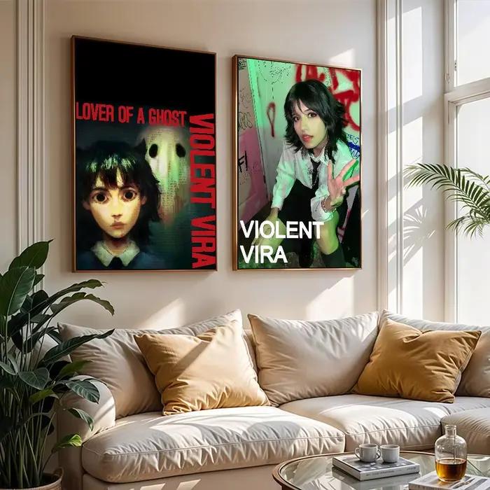 Affiche imprimée VIOLENT VIRA Music Lover of a Ghost