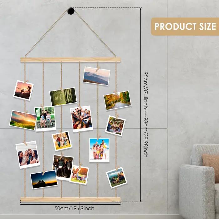 Support mural DIY pour photos